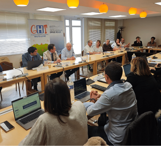 Table ronde Tour GHT Mon espace santé au CH Emile Roux