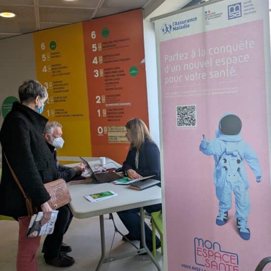 Sensibilisation Mon espace santé CPAM de la Drôme